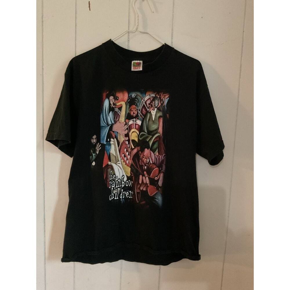Vintage Rare Prince The Rainbow Children Black T Shirt L 2001